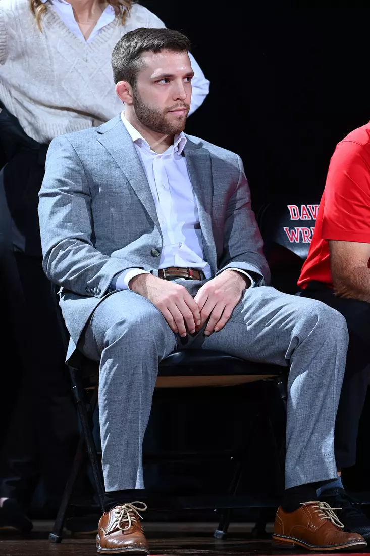 Davidson takes on Bellarmine in SoCon wrestling action at the Duke Family Performance Hall on Sunday, January 15, 2023 in Davidson, North Carolina.