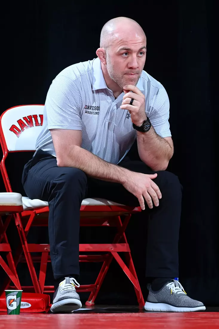 Davidson takes on Bellarmine in SoCon wrestling action at the Duke Family Performance Hall on Sunday, January 15, 2023 in Davidson, North Carolina.