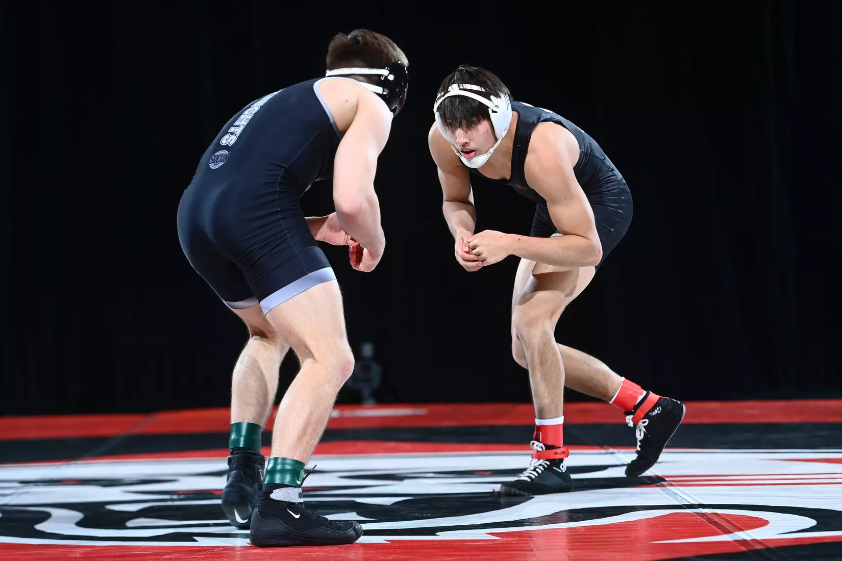 Davidson takes on Bellarmine in SoCon wrestling action at the Duke Family Performance Hall on Sunday, January 15, 2023 in Davidson, North Carolina.