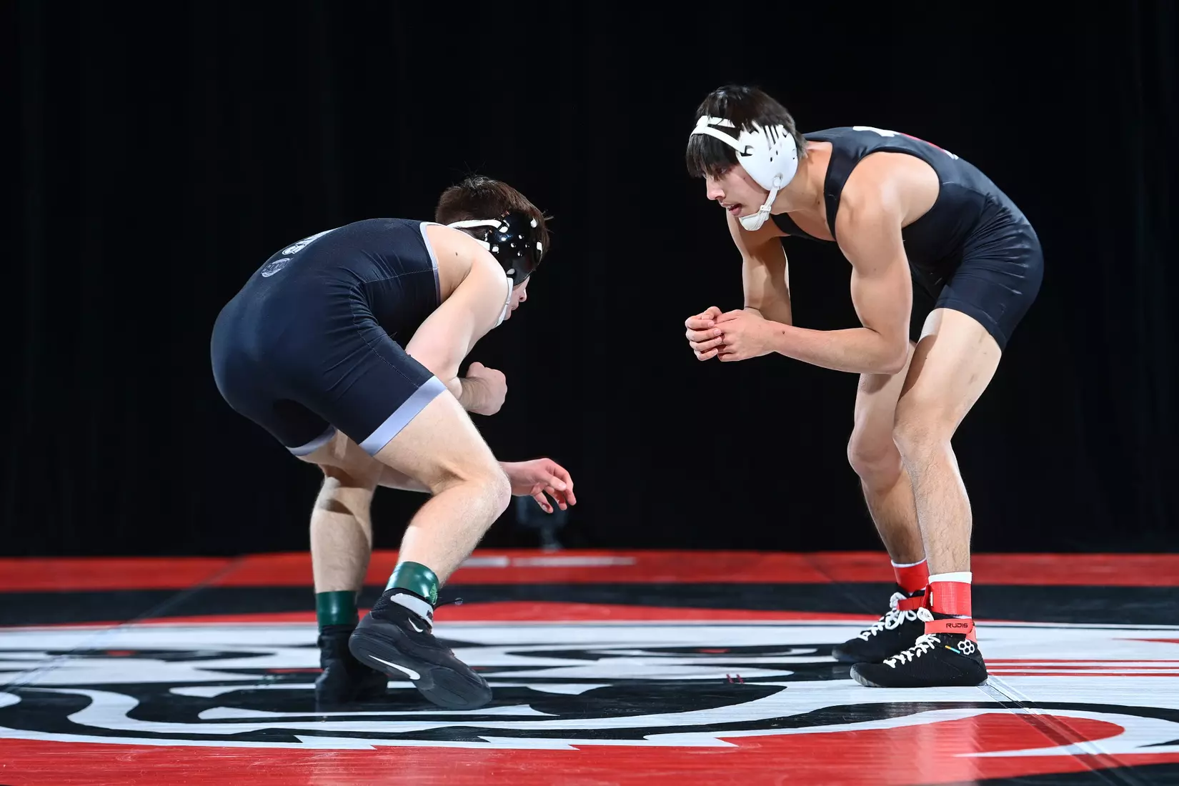 Davidson takes on Bellarmine in SoCon wrestling action at the Duke Family Performance Hall on Sunday, January 15, 2023 in Davidson, North Carolina.