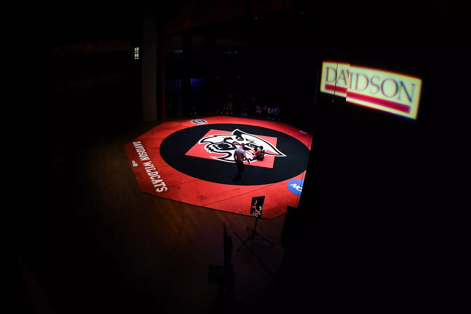 Davidson takes on Bellarmine in SoCon wrestling action at the Duke Family Performance Hall on Sunday, January 15, 2023 in Davidson, North Carolina.