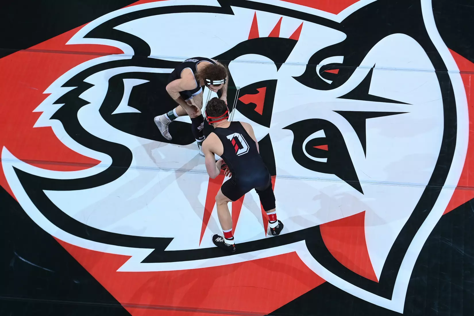 Davidson takes on Bellarmine in SoCon wrestling action at the Duke Family Performance Hall on Sunday, January 15, 2023 in Davidson, North Carolina.