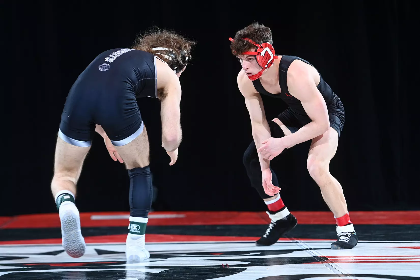 Davidson takes on Bellarmine in SoCon wrestling action at the Duke Family Performance Hall on Sunday, January 15, 2023 in Davidson, North Carolina.