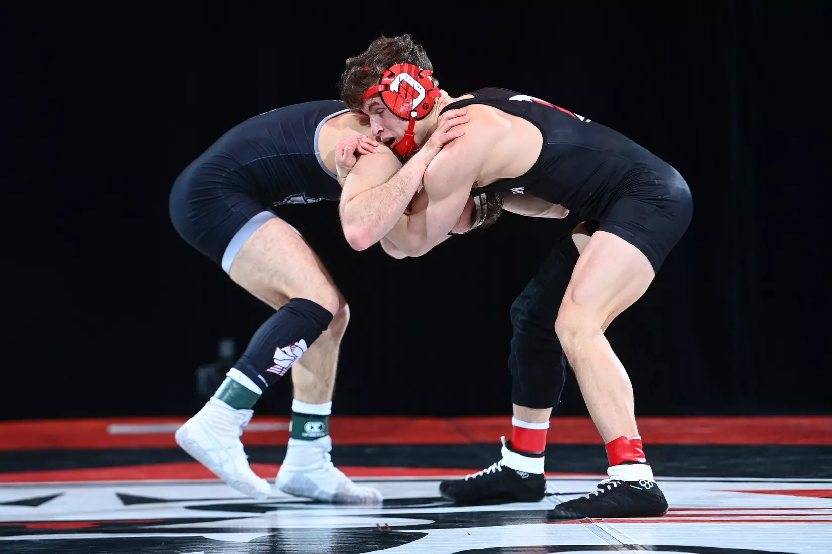 Davidson takes on Bellarmine in SoCon wrestling action at the Duke Family Performance Hall on Sunday, January 15, 2023 in Davidson, North Carolina.