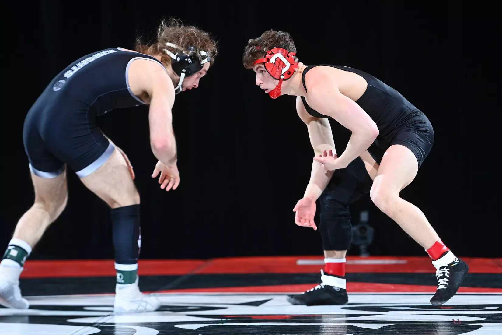 Davidson takes on Bellarmine in SoCon wrestling action at the Duke Family Performance Hall on Sunday, January 15, 2023 in Davidson, North Carolina.