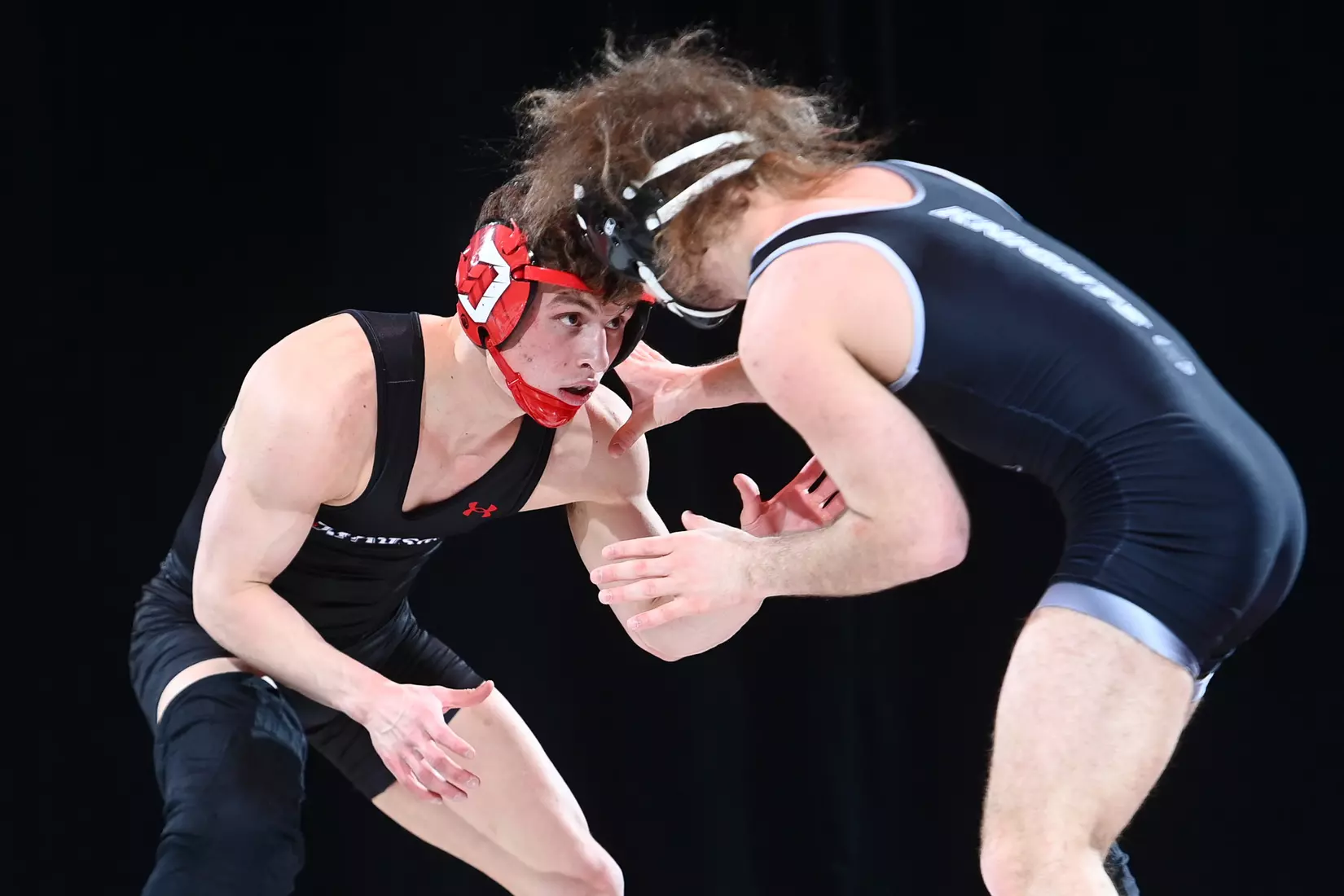 Davidson takes on Bellarmine in SoCon wrestling action at the Duke Family Performance Hall on Sunday, January 15, 2023 in Davidson, North Carolina.