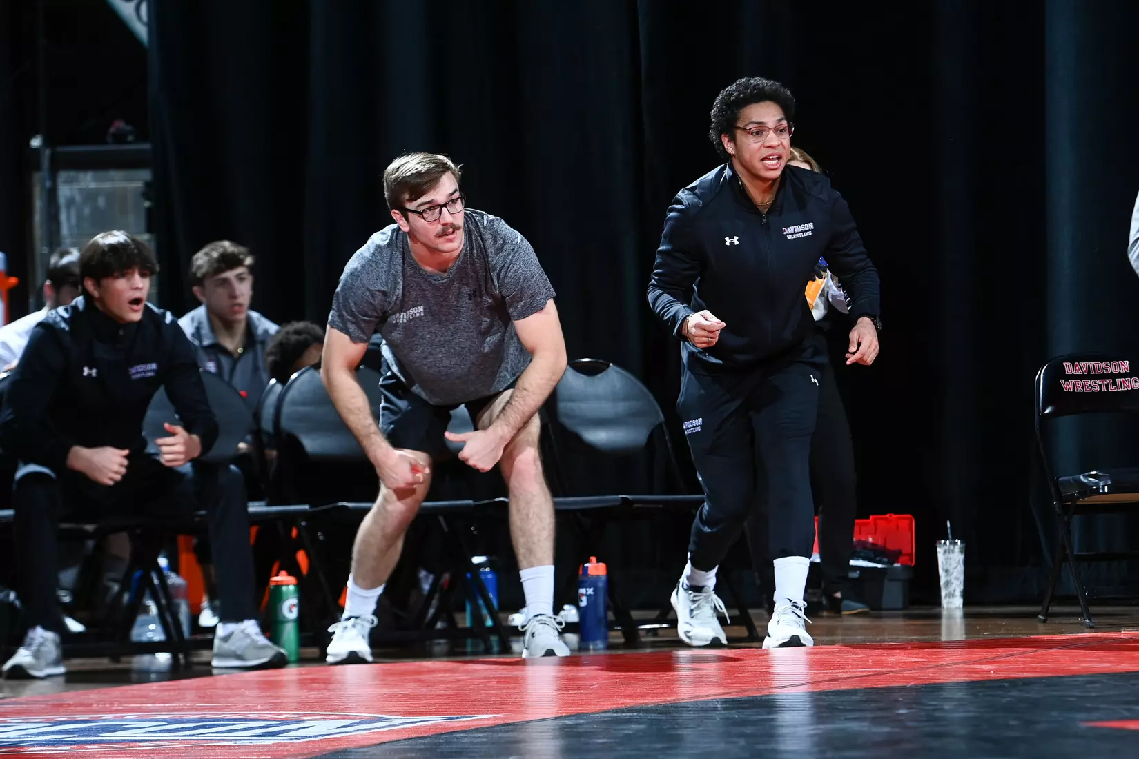 Davidson takes on Bellarmine in SoCon wrestling action at the Duke Family Performance Hall on Sunday, January 15, 2023 in Davidson, North Carolina.
