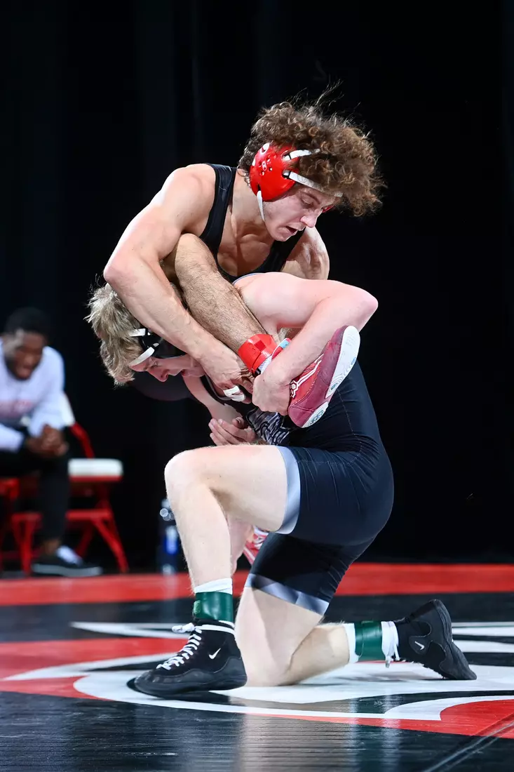 Davidson takes on Bellarmine in SoCon wrestling action at the Duke Family Performance Hall on Sunday, January 15, 2023 in Davidson, North Carolina.