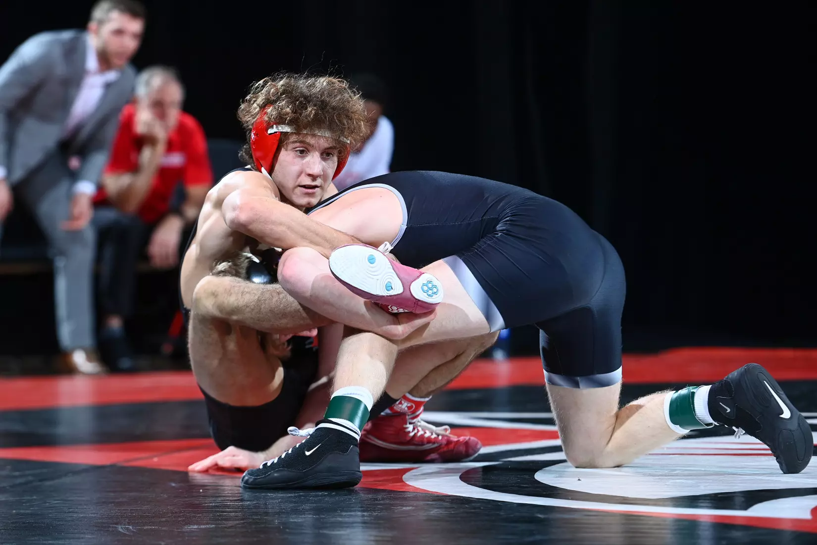 Davidson takes on Bellarmine in SoCon wrestling action at the Duke Family Performance Hall on Sunday, January 15, 2023 in Davidson, North Carolina.