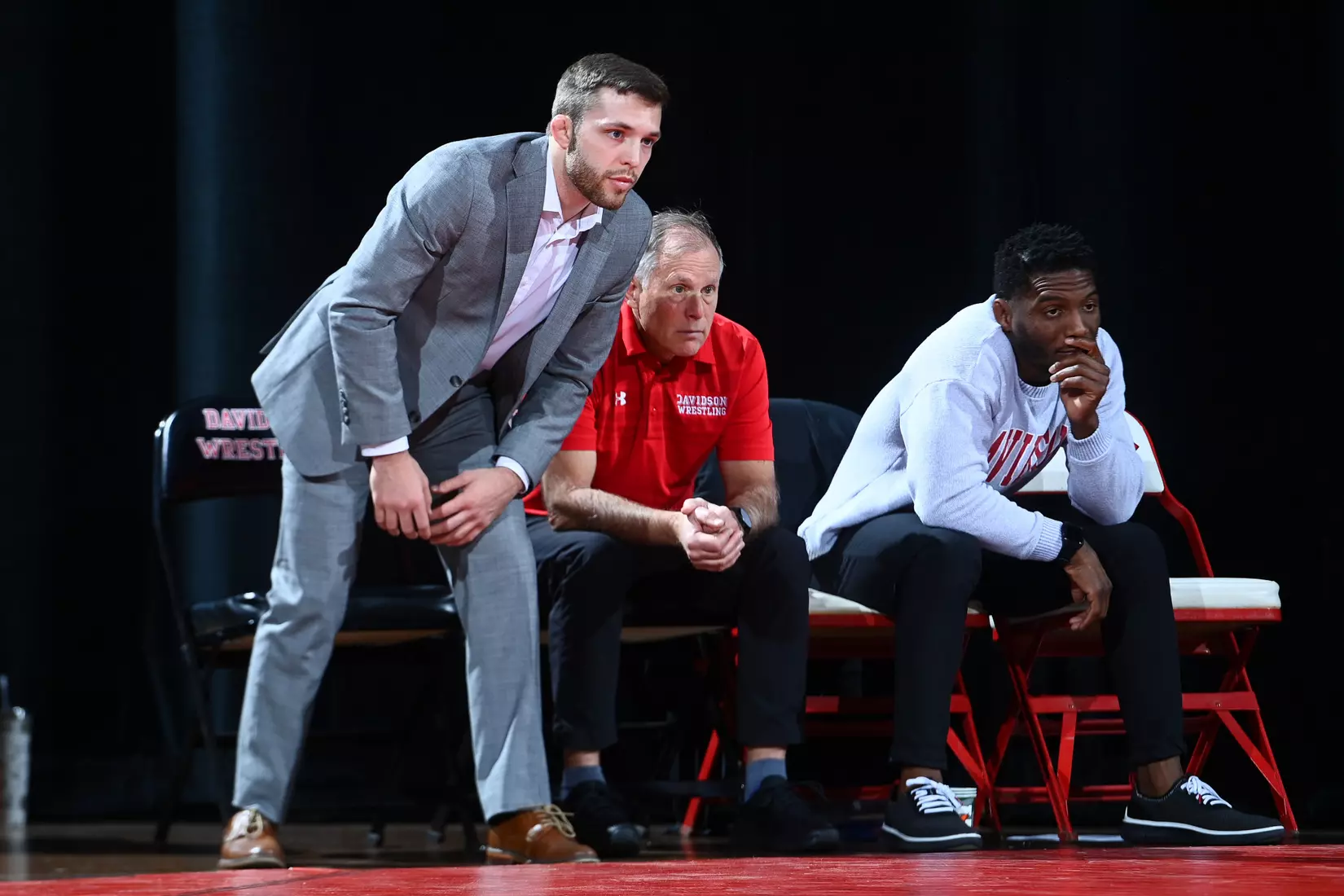 Davidson takes on Bellarmine in SoCon wrestling action at the Duke Family Performance Hall on Sunday, January 15, 2023 in Davidson, North Carolina.