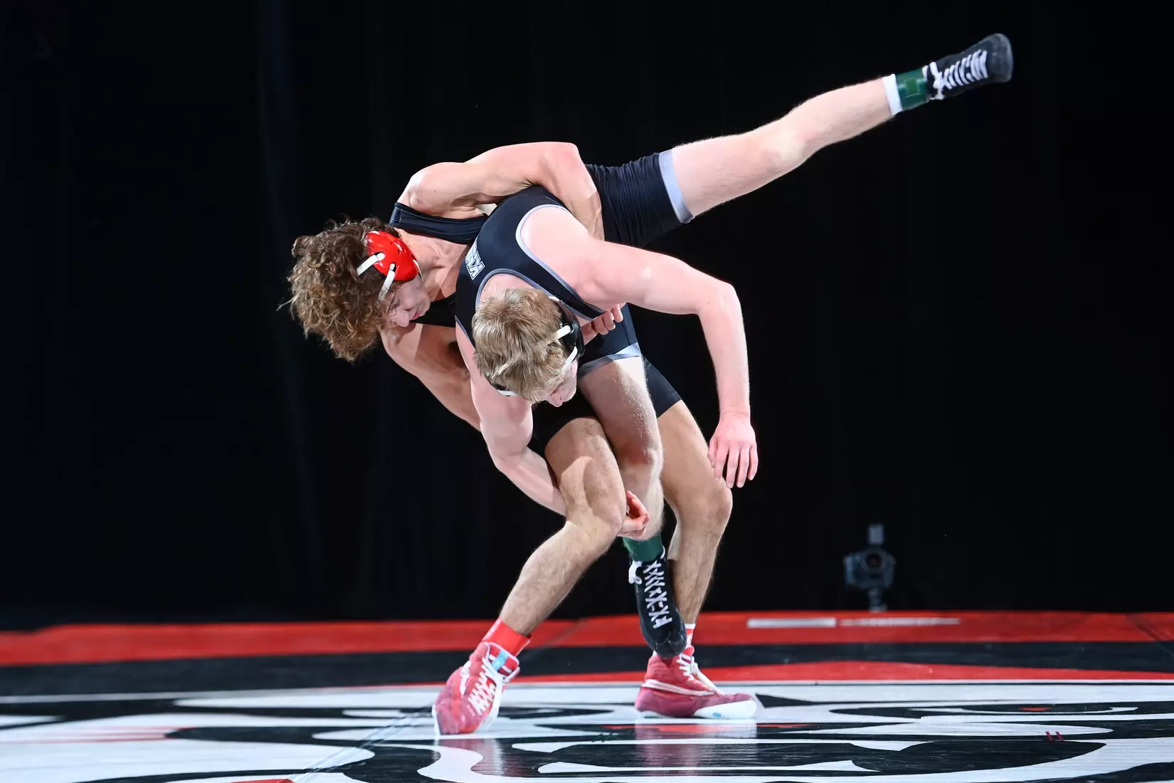 Davidson takes on Bellarmine in SoCon wrestling action at the Duke Family Performance Hall on Sunday, January 15, 2023 in Davidson, North Carolina.