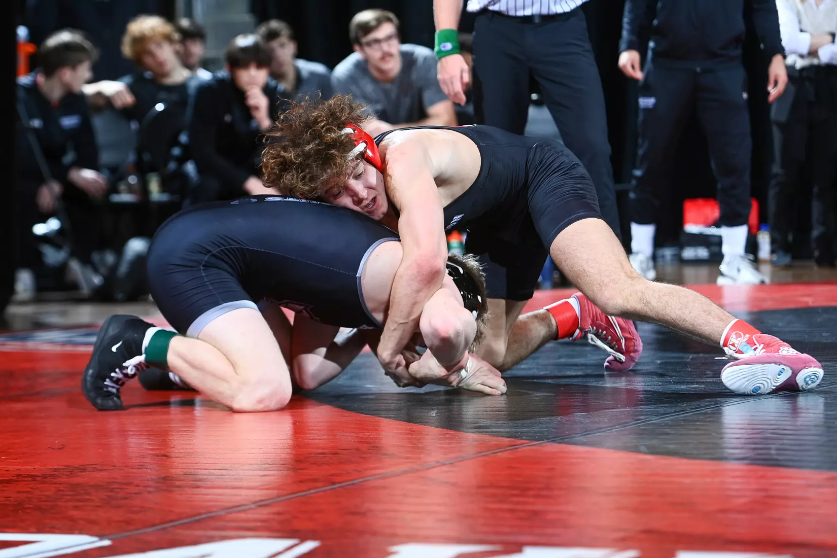 Davidson takes on Bellarmine in SoCon wrestling action at the Duke Family Performance Hall on Sunday, January 15, 2023 in Davidson, North Carolina.