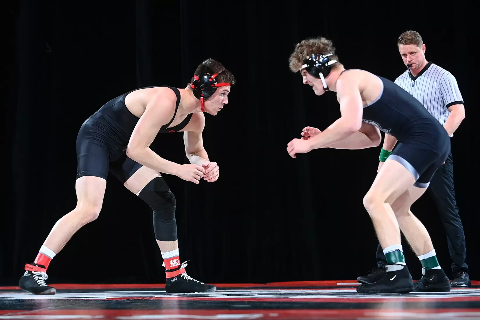 Davidson takes on Bellarmine in SoCon wrestling action at the Duke Family Performance Hall on Sunday, January 15, 2023 in Davidson, North Carolina.
