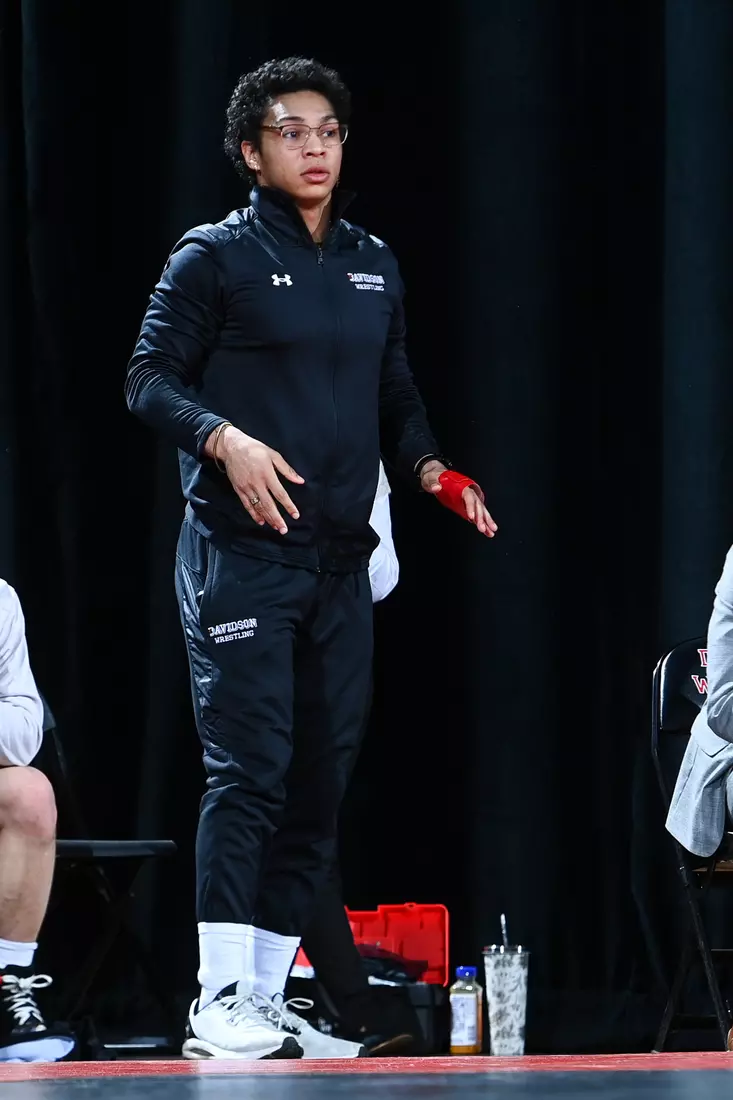 Davidson takes on Bellarmine in SoCon wrestling action at the Duke Family Performance Hall on Sunday, January 15, 2023 in Davidson, North Carolina.