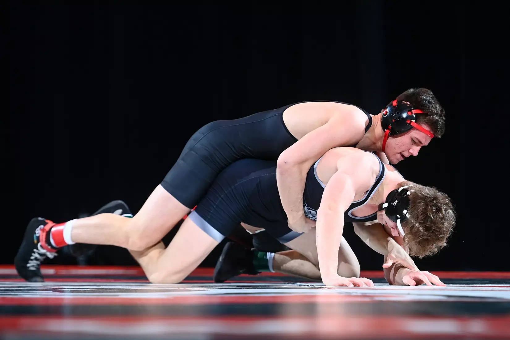 Davidson takes on Bellarmine in SoCon wrestling action at the Duke Family Performance Hall on Sunday, January 15, 2023 in Davidson, North Carolina.