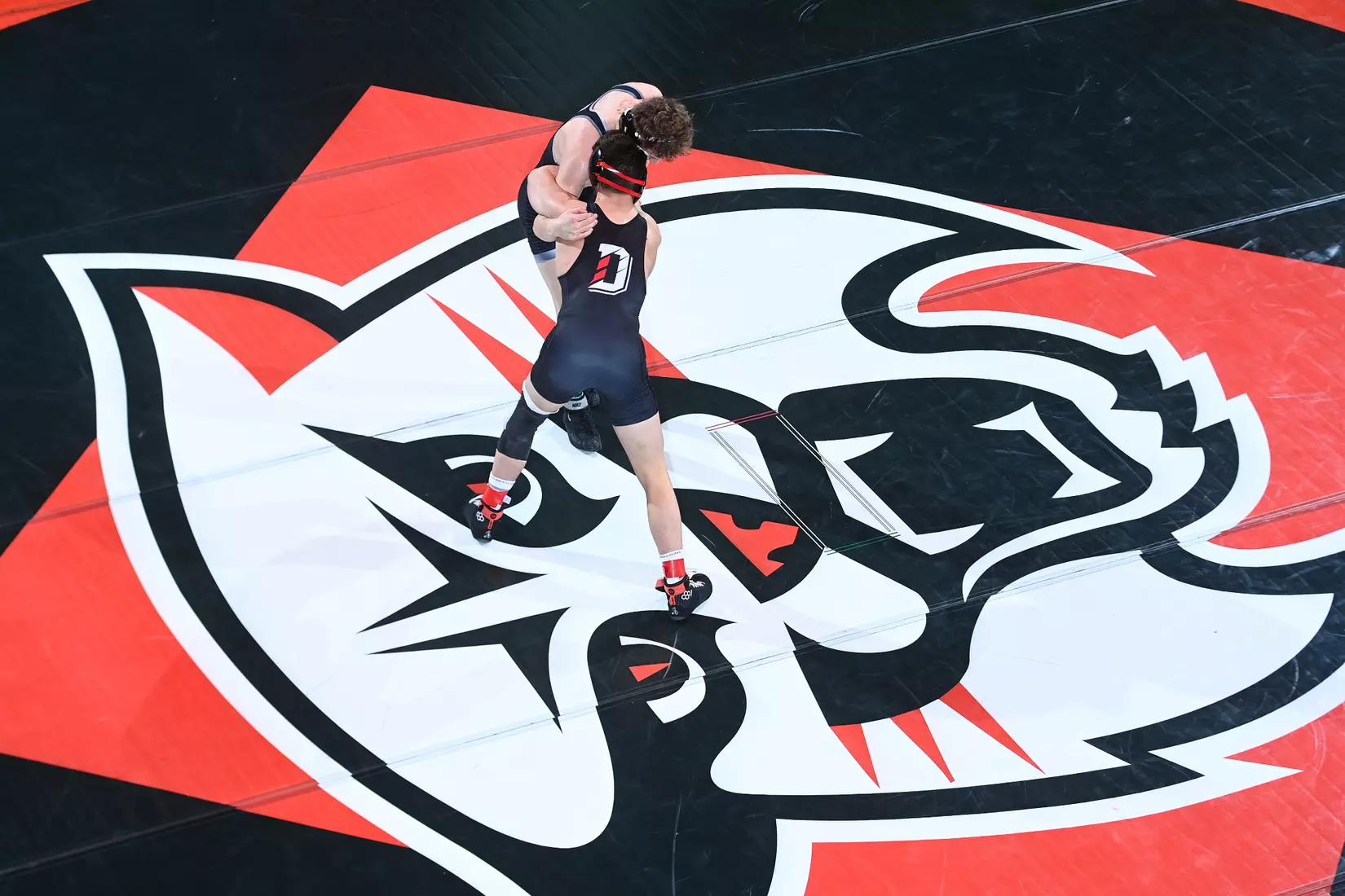 Davidson takes on Bellarmine in SoCon wrestling action at the Duke Family Performance Hall on Sunday, January 15, 2023 in Davidson, North Carolina.