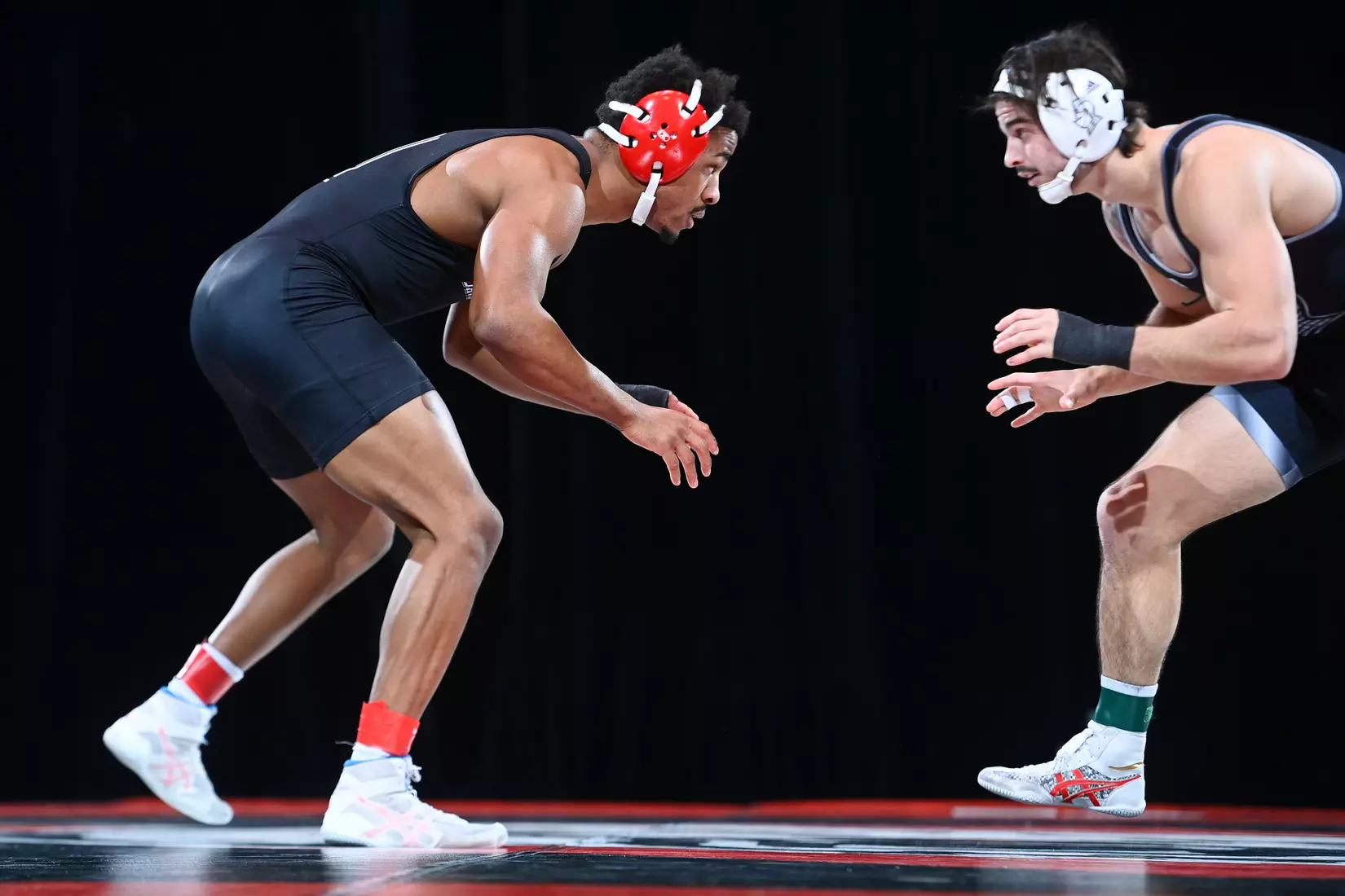 Davidson takes on Bellarmine in SoCon wrestling action at the Duke Family Performance Hall on Sunday, January 15, 2023 in Davidson, North Carolina.