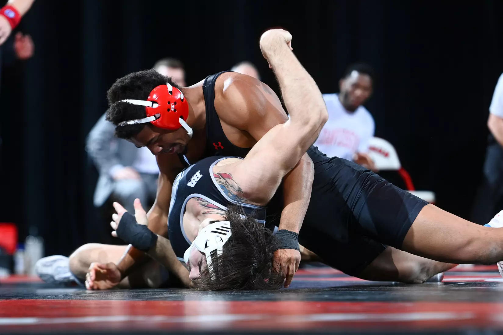Davidson takes on Bellarmine in SoCon wrestling action at the Duke Family Performance Hall on Sunday, January 15, 2023 in Davidson, North Carolina.