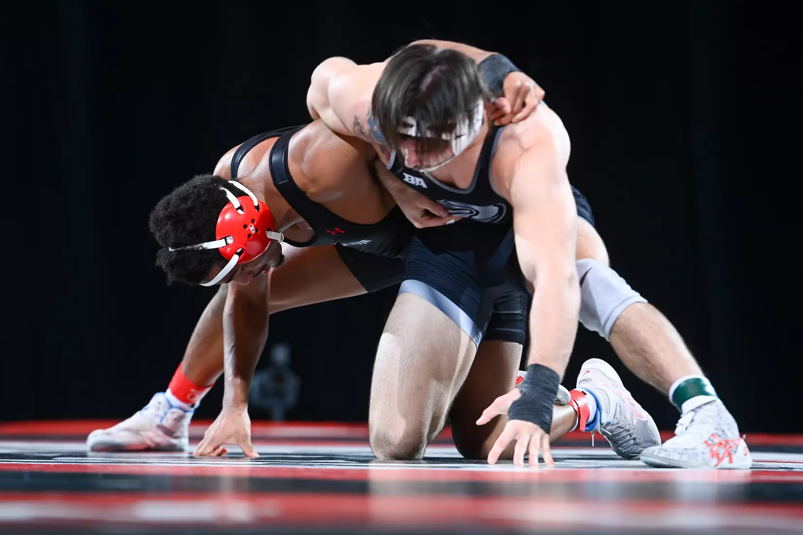 Davidson takes on Bellarmine in SoCon wrestling action at the Duke Family Performance Hall on Sunday, January 15, 2023 in Davidson, North Carolina.