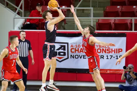 Reed bailey during red black scrimmage