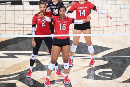 Davidson takes on Appalachian State in non-conference women’s volleyball action at Belk Arena on Thursday, September 14, 2023 in Davidson, North Carolina. Tim Cowie/DavidsonPhotos.com