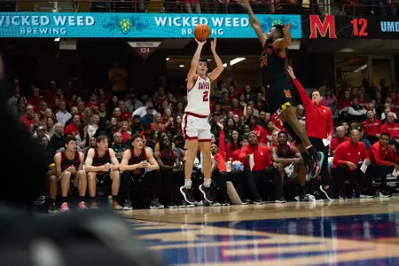 Bobby Durkin from the corner against Maryland