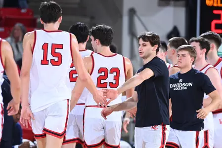 Davidson takes on Washington & Lee in non-conference men’s basketball action at Belk Arena on Monday, November 06, 2023 in Davidson, North Carolina. Tim Cowie/DavidsonPhotos.com