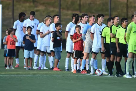 MSOC pre-game line-up