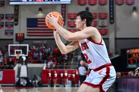 Bobby Durkin shooting a three in his college debut.