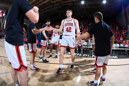 Davidson takes on Boston University in non-conference men’s basketball action at Belk Arena on Tuesday, November 21, 2023 in Davidson, North Carolina.  Tim Cowie/DavidsonPhotos.com