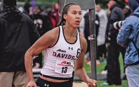 Aleia Gisolfi-McReady at Atlantic 10 Outdoor Championships