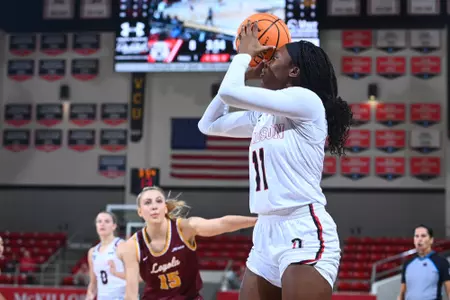 Davidson takes on Loyola Chicago in A-10 women’s basketball action at Belk Arena on Wednesday, February 08, 2023 in Davidson, North Carolina.