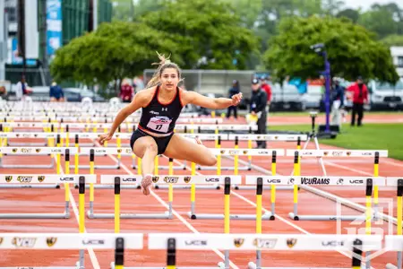 Hannah Kanjian at 2022 A-10 Outdoor Championships