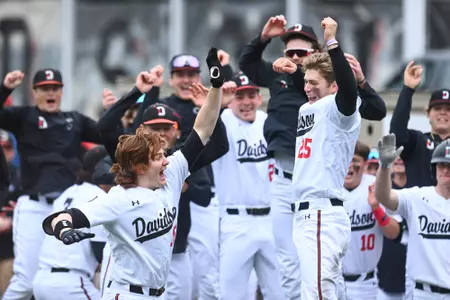Reeves and Cotrone celebrate vs Lafayette 23