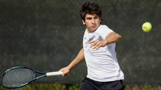 Davidson takes on Elon in non-conference men’s tennis action at the Covington Tennis Courts on Thursday, March 23, 2023 in Davidson, North Carolina.
