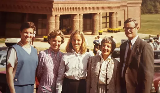 Emmy Knobloch '82 With Family
