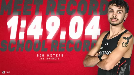 Joe dosReis 800M record