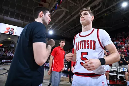 Davidson takes on Fordham in A-10 men’s basketball action at Belk Arena on Saturday, February 11, 2023 in Davidson, North Carolina.