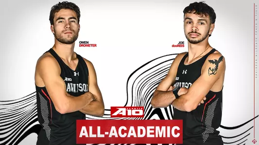 Owen Drometer and Joe dosReis were named to the A-10 Indoor All-Academic Team