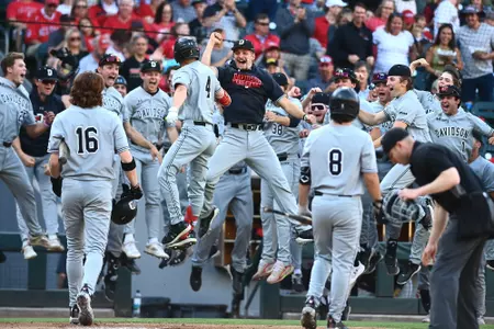 Douglas HR celebration vs NC State 2023