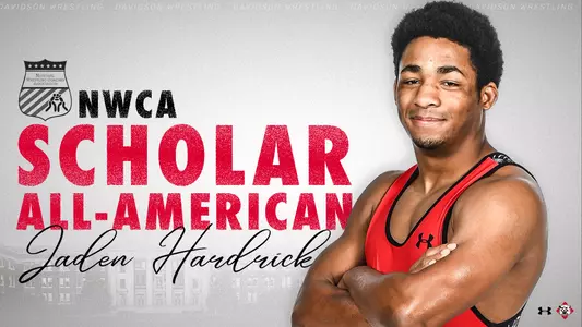 Jaden Hardrick was named a NWCA Scholar All-American on 4.24.23