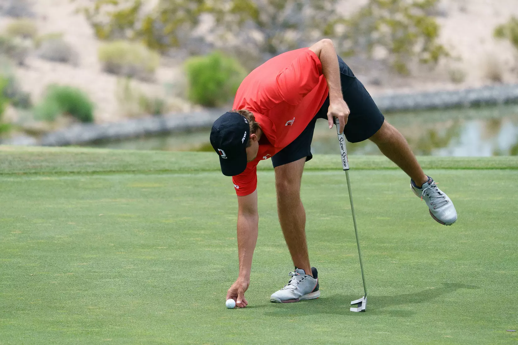 Davidson participates in day three of the 2023 NCAA DI Men’s Golf Championships at Bear’s Best Las Vegas on Wednesday, May 17, 2023 in Las Vegas, Nevada.