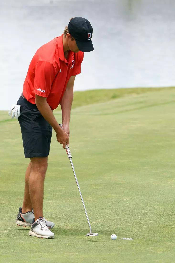 Davidson participates in day three of the 2023 NCAA DI Men’s Golf Championships at Bear’s Best Las Vegas on Wednesday, May 17, 2023 in Las Vegas, Nevada.