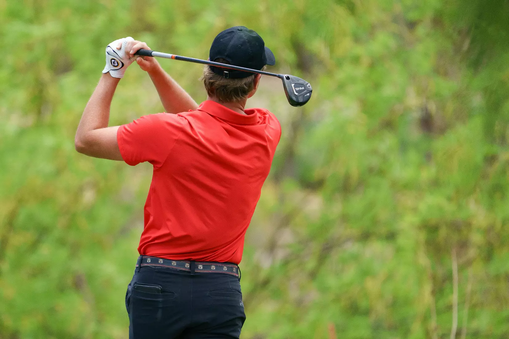 Davidson participates in day three of the 2023 NCAA DI Men’s Golf Championships at Bear’s Best Las Vegas on Wednesday, May 17, 2023 in Las Vegas, Nevada.