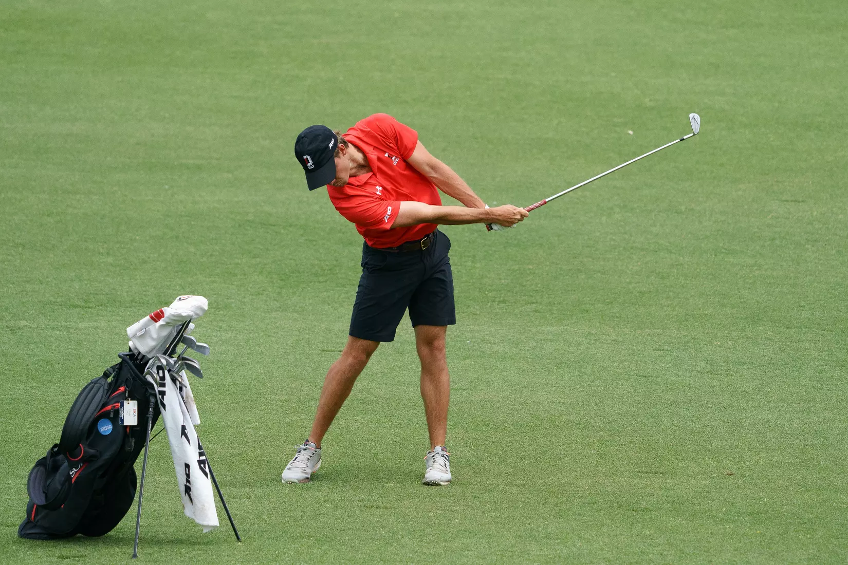 Davidson participates in day three of the 2023 NCAA DI Men’s Golf Championships at Bear’s Best Las Vegas on Wednesday, May 17, 2023 in Las Vegas, Nevada.
