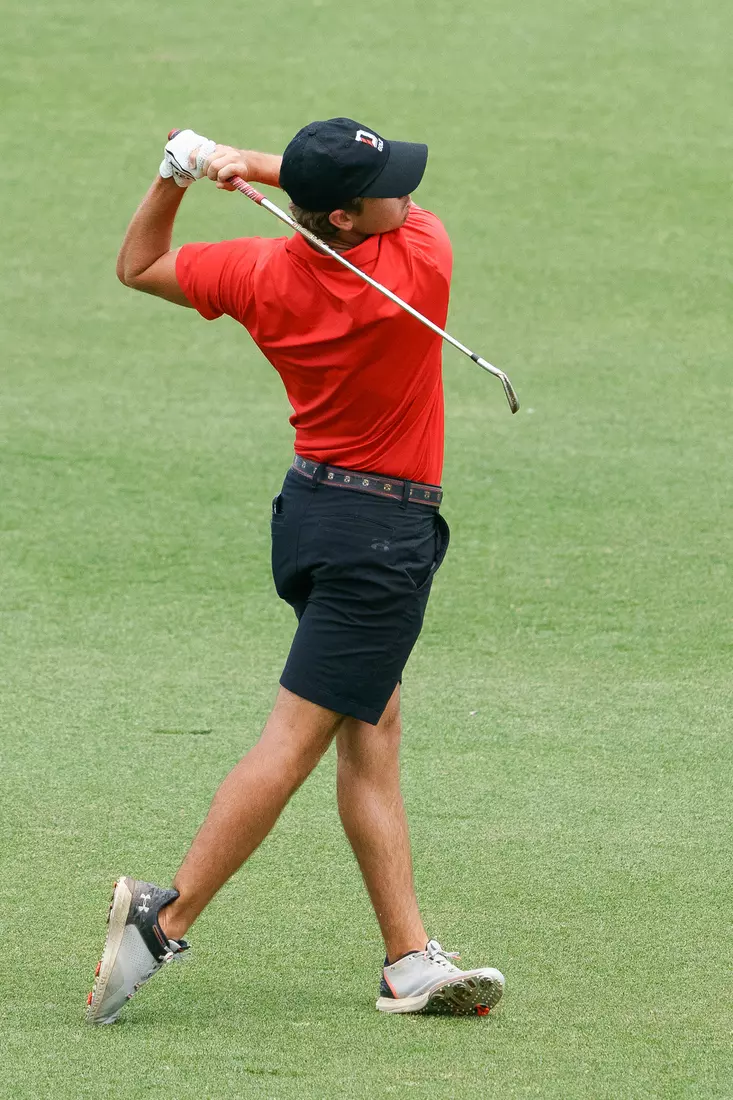 Davidson participates in day three of the 2023 NCAA DI Men’s Golf Championships at Bear’s Best Las Vegas on Wednesday, May 17, 2023 in Las Vegas, Nevada.