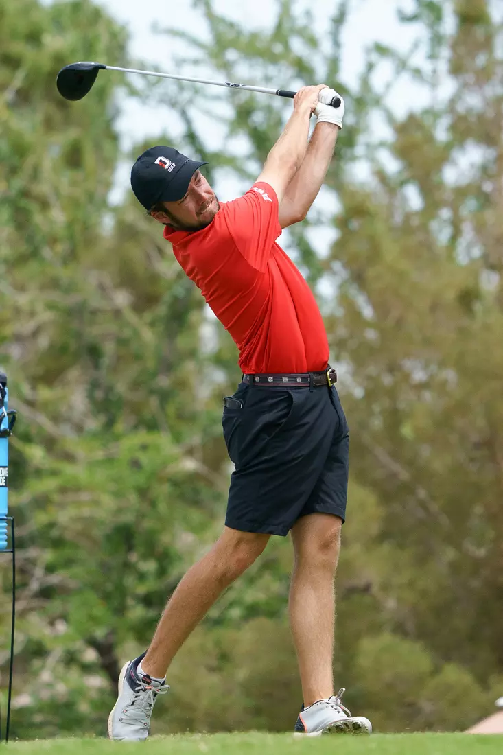 Davidson participates in day three of the 2023 NCAA DI Men’s Golf Championships at Bear’s Best Las Vegas on Wednesday, May 17, 2023 in Las Vegas, Nevada.