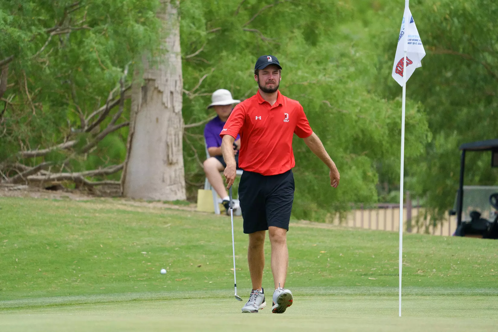 Davidson participates in day three of the 2023 NCAA DI Men’s Golf Championships at Bear’s Best Las Vegas on Wednesday, May 17, 2023 in Las Vegas, Nevada.
