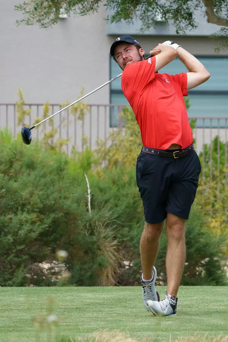 Davidson participates in day three of the 2023 NCAA DI Men’s Golf Championships at Bear’s Best Las Vegas on Wednesday, May 17, 2023 in Las Vegas, Nevada.