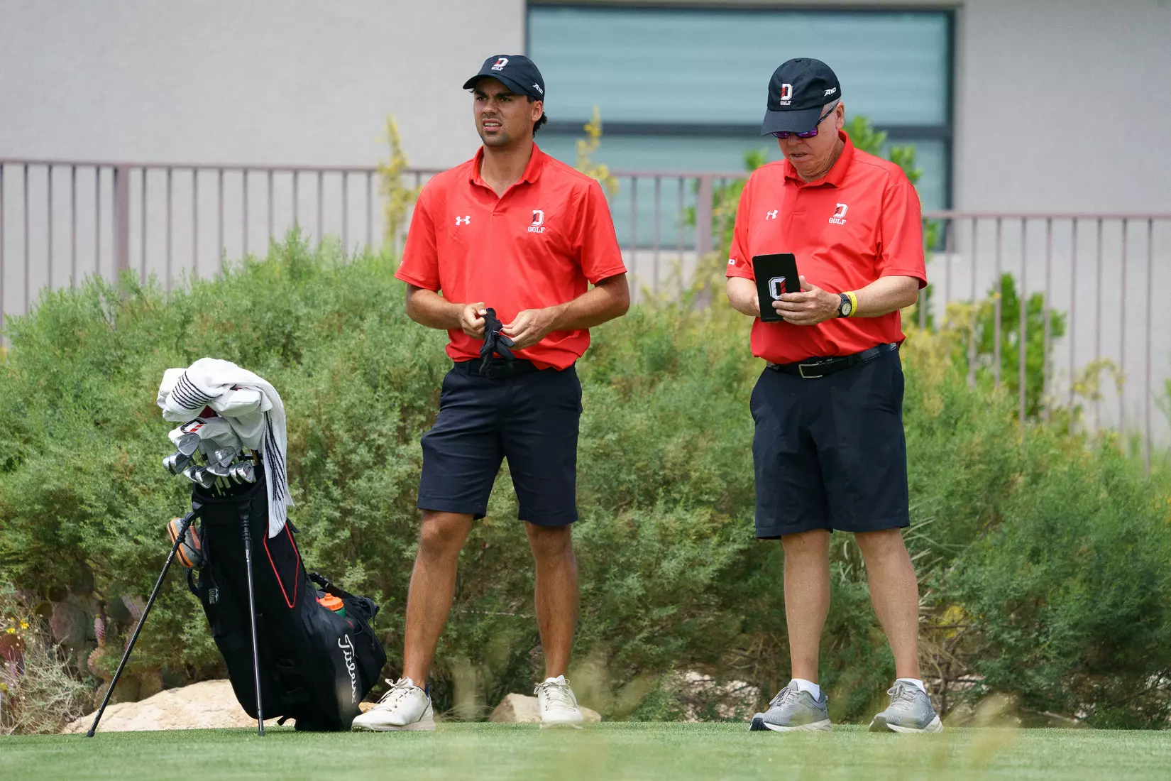 Davidson participates in day three of the 2023 NCAA DI Men’s Golf Championships at Bear’s Best Las Vegas on Wednesday, May 17, 2023 in Las Vegas, Nevada.